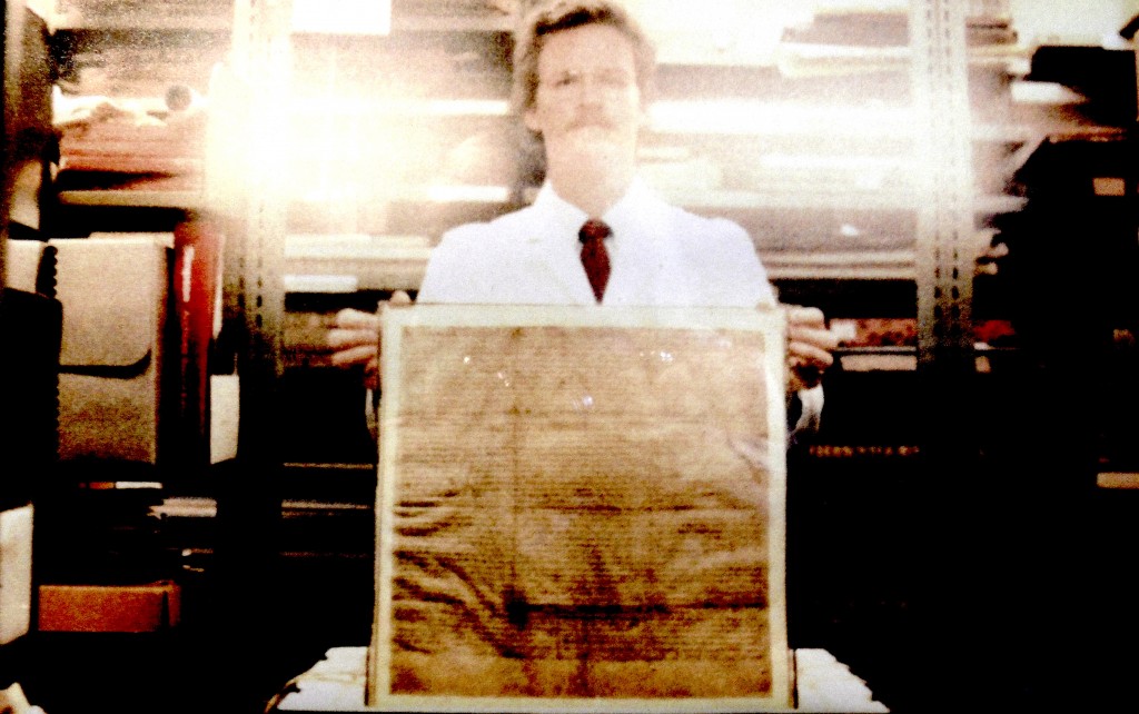 Boomerpdx Blogger As Young Man Holding The Magna Carta
