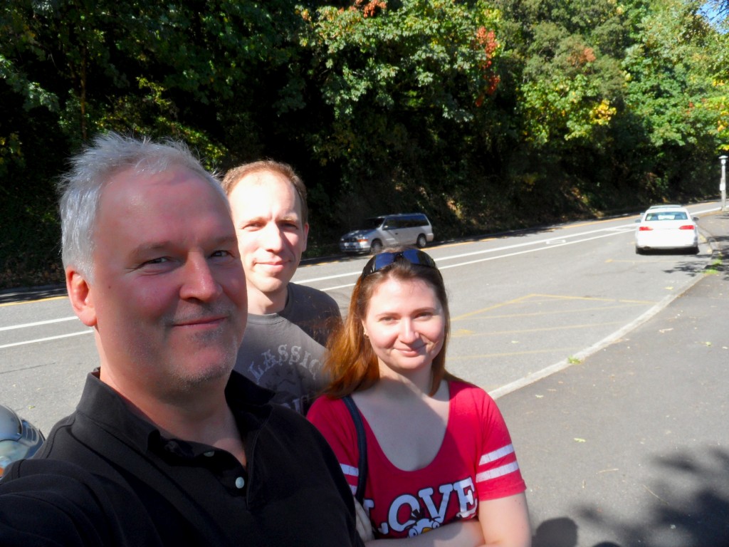 One BoomerPDX Blogger And Two Visitors From Moscow.