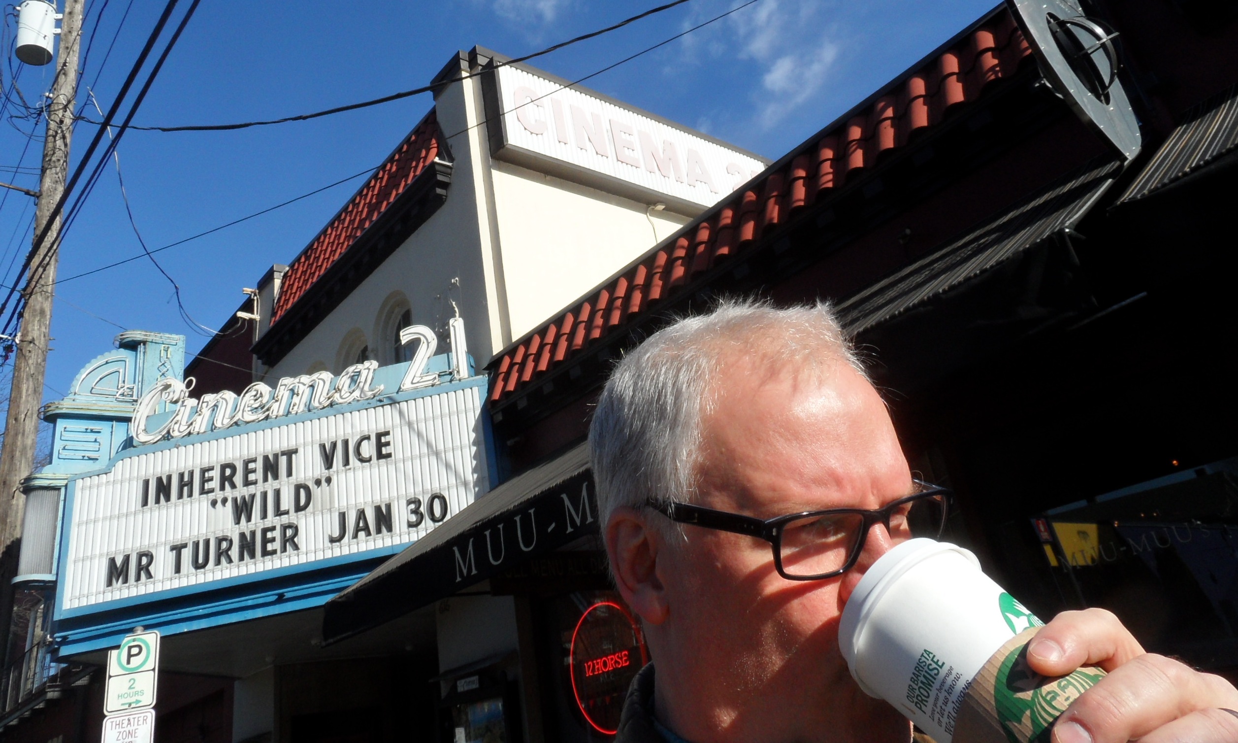 Street fighting man at the scene